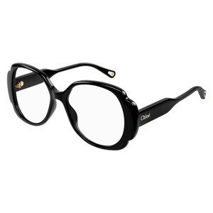 New Authentic  CHLOE Black Square CH0196O 001 Glasses Women